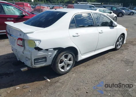 2012 Toyota Corolla S from USA, damaged, VIN 2T1BU4EE0CC877042